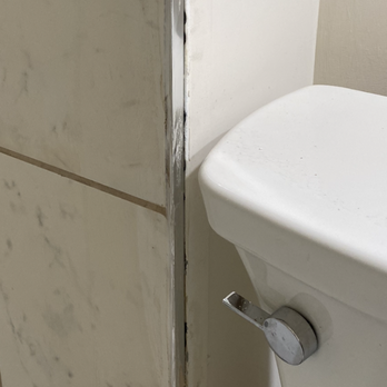 Always Waterproofing - Poor edging for the tile job. - Waterproofing Near Me - Baltimore, Maryland Always Waterproofing - Poor edging for the tile job. - Waterproofing Near Me - Baltimore, Maryland