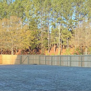 M&M Fencing - Back corner of new fence - Fences & Gates Near Me - Gardendale, Alabama