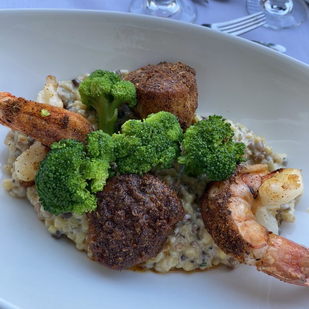 Artemio’s prime and proper - Scallop and shrimp over risotto - Italian Near Me - Ringwood, New Jersey