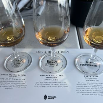 Table Rock House Restaurant - Ontario whiskey tasting - American Near Me - Niagara Falls, Ontario
