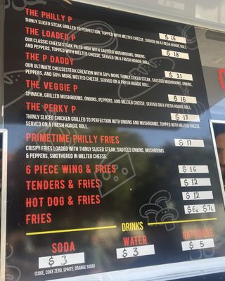 Menu photo 1 P’s Philly’s Concord, CA Menu photo 1 P’s Philly’s Concord, CA