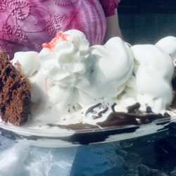 Mom's Ice Cream - Brownie sundae (large)