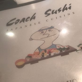 Coach Sushi - Front of the Menu - Sushi Bars Near Me - Oakland, California Coach Sushi - Front of the Menu - Sushi Bars Near Me - Oakland, California