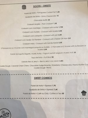 Menu photo 6 Gazeta Coffee House Sintra, 11