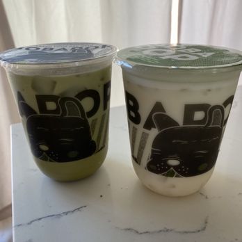 Bobapop Tea Bar - Matcha oolong tea, Japanese brown rice milk tea - Bubble Tea Near Me - Costa Mesa, California