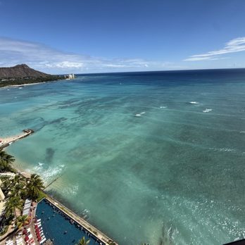 Sheraton Waikiki Beach Resort - Balcony View - Hotels Near Me - Honolulu, Hawaii