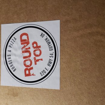 Round Top Burgers And Pizza - Pizza - Pizza Near Me - Guymon, Oklahoma