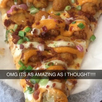 Krave It Pizza & Sandwich Joint - Loaded Tater Tot Pizza - Sandwiches Near Me - Bayside, New York Krave It Pizza & Sandwich Joint - Loaded Tater Tot Pizza - Sandwiches Near Me - Bayside, New York
