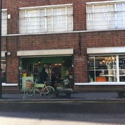 Pitfield cafe's entrance