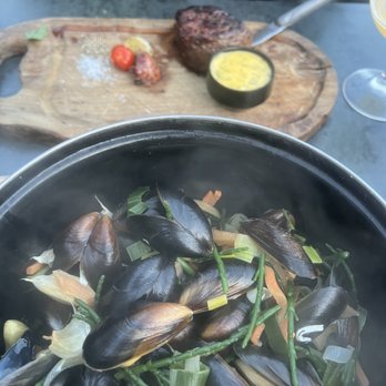 Black Steaks & Seafood - Mussels and steak - Seafood Near Me - Amsterdam, New Hampshire Black Steaks & Seafood - Mussels and steak - Seafood Near Me - Amsterdam, New Hampshire