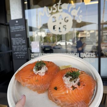 Mustard's Bagels - Grandpa Sam - Bagels Near Me - Culver City, California Mustard's Bagels - Grandpa Sam - Bagels Near Me - Culver City, California
