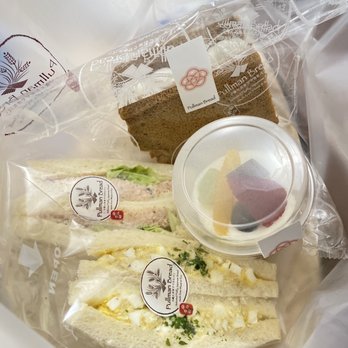 Pullman Bread - egg sandwich, tuna sandwich, houjicha chiffon, pudding - Japanese Near Me - Enterprise, Nevada Pullman Bread - egg sandwich, tuna sandwich, houjicha chiffon, pudding - Japanese Near Me - Enterprise, Nevada