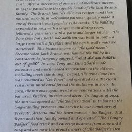 Restaurant History