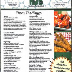 The House That Jack Built - Menu Updated 6/29/26