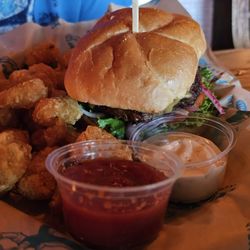 Rock Creek Tavern - Cheeseburger & Tater Tots