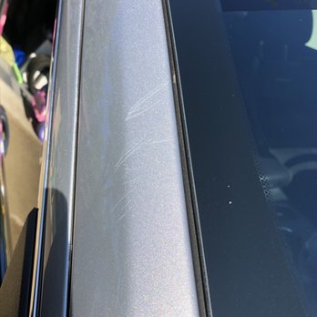 Details Unlimited - Scratches that were not buffed out. - Car Wash Near Me - Brookfield, Illinois