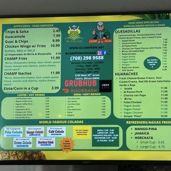 El Campeon - Mexican Near Me - Cicero, Illinois