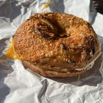 Baked & Boiled Bagels - Pepper Cheddar bagel with egg and cheese - Bagels Near Me - St. Louis, Missouri Baked & Boiled Bagels - Pepper Cheddar bagel with egg and cheese - Bagels Near Me - St. Louis, Missouri