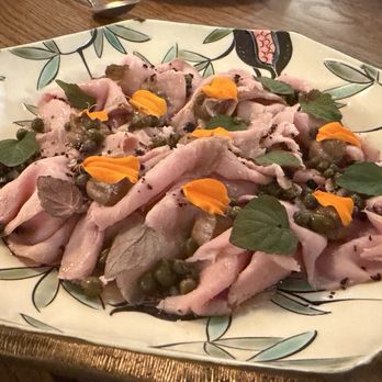 Kinjo - Veal tonnato - Wine Bars Near Me - Tampa, Florida Kinjo - Veal tonnato - Wine Bars Near Me - Tampa, Florida
