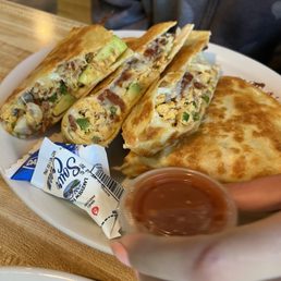 Breakfast quesadilla