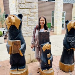The bears of Black Bear Diner - Sugar Land.