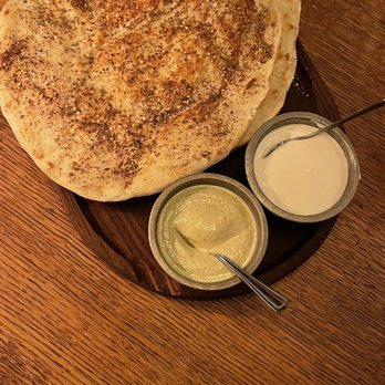 Armitage Alehouse - Naan with whipped feta - Pubs Near Me - Chicago, Illinois Armitage Alehouse - Naan with whipped feta - Pubs Near Me - Chicago, Illinois