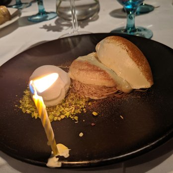 Nerai - Pre-Theater: Kataifi Ekmek- Vanilla custard, chantilly cream, pistachios with mastiha gelato. Very good version, good textures. - Greek Near Me - New York, New York Nerai - Pre-Theater: Kataifi Ekmek- Vanilla custard, chantilly cream, pistachios with mastiha gelato. Very good version, good textures. - Greek Near Me - New York, New York
