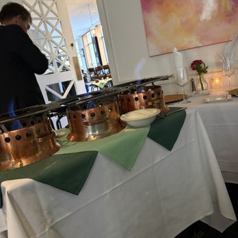 Vincenzo's - Tableside entree preparation setup - Italian Near Me - Louisville, Kentucky Vincenzo's - Tableside entree preparation setup - Italian Near Me - Louisville, Kentucky