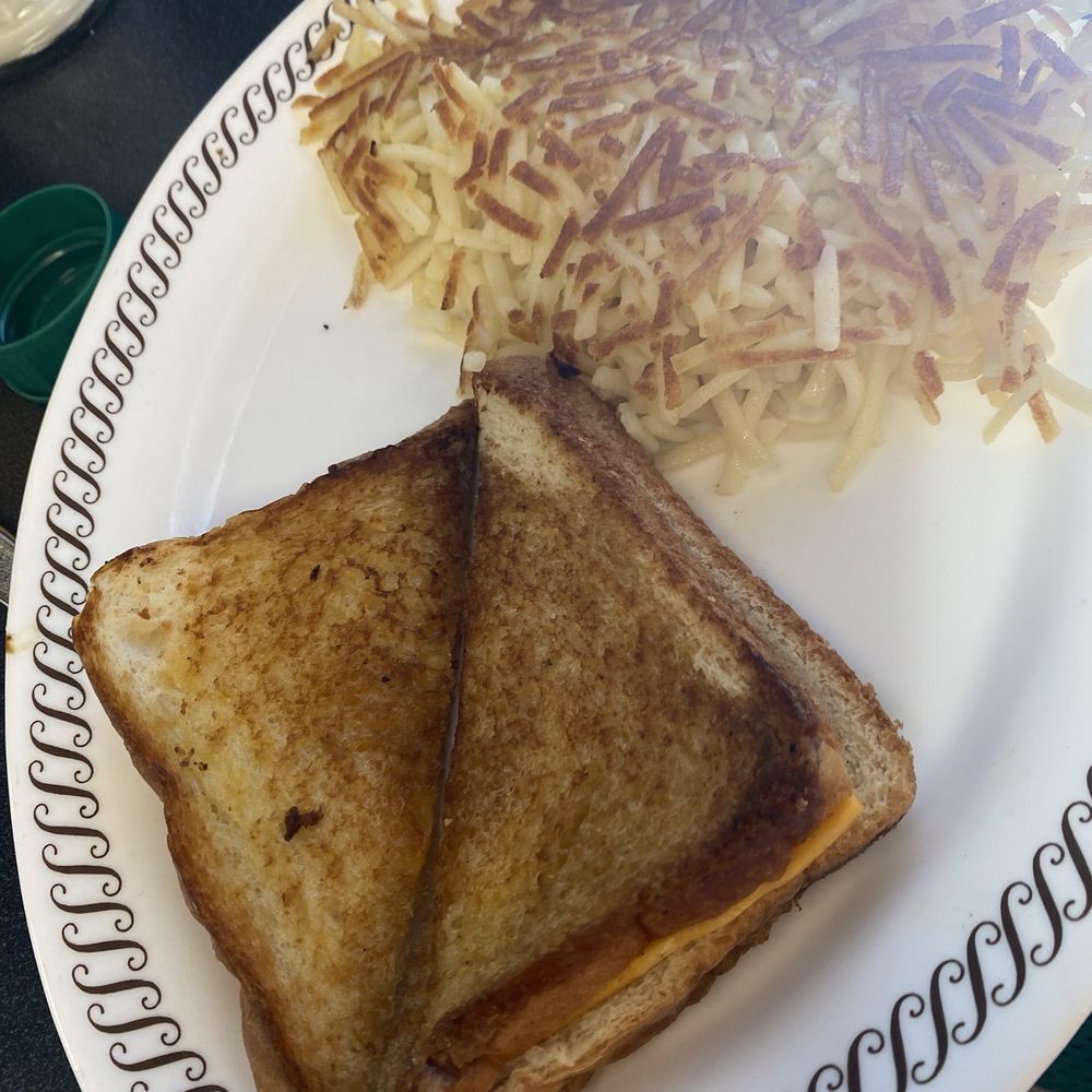 Waffle House - Texas Cheesesteak Melt Hashbrown - 7/10 - Breakfast & Brunch Near Me - Guadalupe, Arizona Waffle House - Texas Cheesesteak Melt Hashbrown - 7/10 - Breakfast & Brunch Near Me - Guadalupe, Arizona