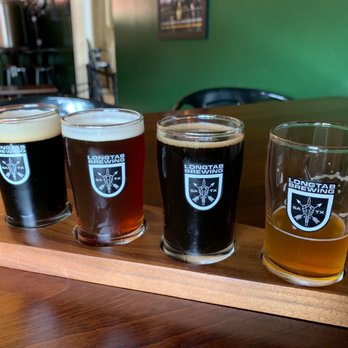 Longtab Brewing - Beer flight. Delicious - Brewpubs Near Me - San Antonio, Texas Longtab Brewing - Beer flight. Delicious - Brewpubs Near Me - San Antonio, Texas