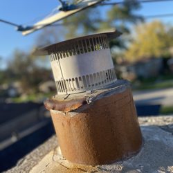 Complete Pest Control And Wildlife - Old chimney cap