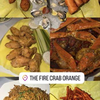 The Fire Crab - Jalepeno poppers  Egg rolls  Chicken wings  Crawfish  Snow crab  Fries - Cajun/Creole Near Me - Garden Grove, California