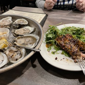 Lucky Pelican Bistro - The oysters and octopus plate served up first don't pass this up - Seafood Near Me - Sarasota, Florida Lucky Pelican Bistro - The oysters and octopus plate served up first don't pass this up - Seafood Near Me - Sarasota, Florida