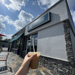DOS Coffee - Entrance, iced cappucino
