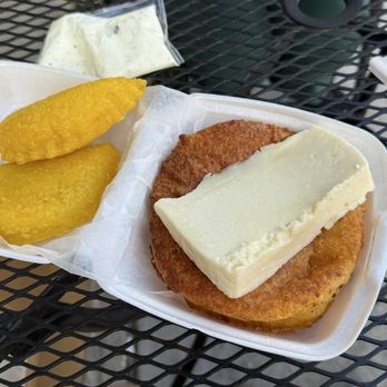 Fortuna Bakery - Empanada Pollo (Chicken Corn Empanada), arepa - Bakeries Near Me - Celebration, Florida