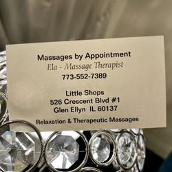 Peaceful Escape Spa - Business card