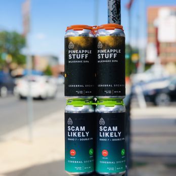 Cerebral Brewing - New releases -- Pineapple Stuff & Scam Likely - Breweries Near Me - Denver, Colorado Cerebral Brewing - New releases -- Pineapple Stuff & Scam Likely - Breweries Near Me - Denver, Colorado