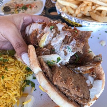 Hala Cafe - Gyro plate combo - Mediterranean Near Me - Euless, Texas Hala Cafe - Gyro plate combo - Mediterranean Near Me - Euless, Texas