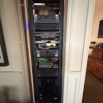 MIR Audio Video - The front of our A/V rack - Home Theatre Installation Near Me - Los Angeles, California MIR Audio Video - The front of our A/V rack - Home Theatre Installation Near Me - Los Angeles, California