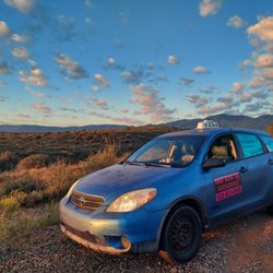 Night Rider Taxi - Night Rider Taxi watching another beautiful sunrise in the Verde Valley with majestic Mingus Mountain in the background