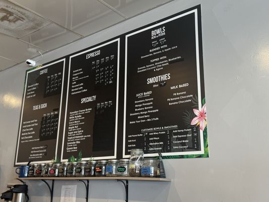 Menu photo 5 Clairemont Coffee San Diego, CA