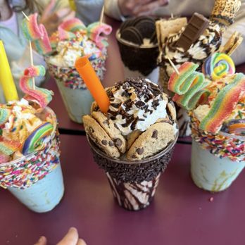 Shawarma & Shakes - Magda's Milkshake, Cookie Shake, Brandin's Blend, and Oreo Special (without toppings) - Middle Eastern Near Me - Weymouth, Massachusetts Shawarma & Shakes - Magda's Milkshake, Cookie Shake, Brandin's Blend, and Oreo Special (without toppings) - Middle Eastern Near Me - Weymouth, Massachusetts
