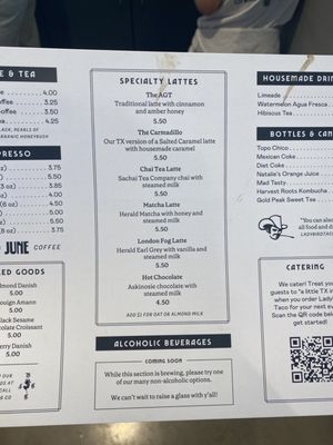 Menu photo 6 Ladybird Taco Mountain Brook, AL