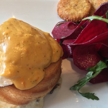 Le Hobbit - The savory Paris-Brest was delicious - similar to an eggs Benedict, but better. I think it's only available for weekend brunch. - French Near Me - Quebec City, Quebec