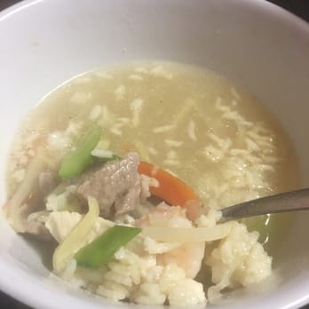 Jasmin Restaurant - Triple delight sizzling rice soup. Very delicious ! Visited from california and this soup has got to be the best ive ever had ! - Chinese Near Me - Eudora, Kansas