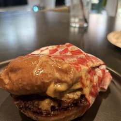 No Mames Chicken & Smash - "Secret menu" bone marrow burger was absolutely DELICIOUS