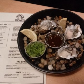 The Shambles - Oysters on the Rocks! genus! - Beer Bar Near Me - Seattle, Washington The Shambles - Oysters on the Rocks! genus! - Beer Bar Near Me - Seattle, Washington
