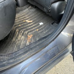 Mickey's Auto Detail - [BEFORE] dirt in all the crevices of the car