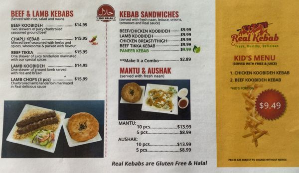 Menu photo 4 Real Kebab Markham, ON