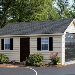 All Amish Structures - Single Car Garage
